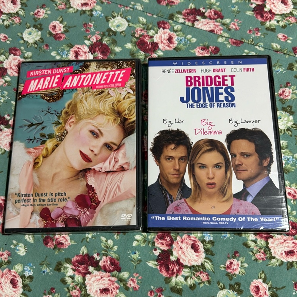 Marie Antoinette & Bridget Jones The Edge of Reason 📀 DVD’s unopened two movies - Picture 1 of 8